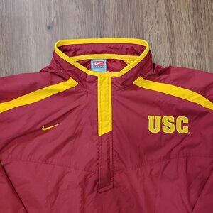 Vintage Nike Fit Storm USC Trojans Pullover Windbreaker Jacket